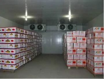 城区保鲜冷库的冻结及冷藏温度
